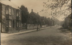 Street Scene Hinton St. George, England Postcard Postcard Postcard