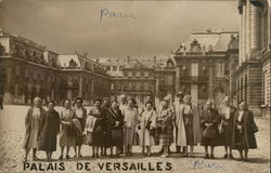 Pallace of Versailles Paris, France Postcard Postcard Postcard