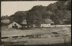 Farm Scene Postcard