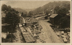 Scenic View Woodlawn, PA Postcard Postcard Postcard