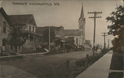 Franklin Street, Schleisingerville Postcard