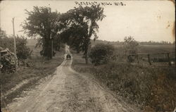 Man With Buggy and Horses, Pleasant Hill Postcard