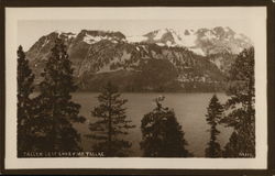 Fallen Leaf Lake & Mt. Tallac South Lake Tahoe, CA Postcard Postcard Postcard