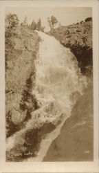 Sussie Lake Falls South Lake Tahoe, CA Postcard Postcard Postcard