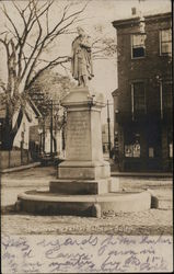 Monument to Father Mathew Salem, MA Postcard Postcard Postcard