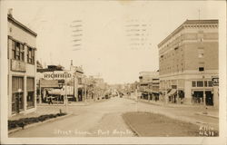 Street Scene Postcard