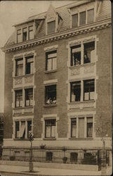 Apartment Building Germany Postcard Postcard Postcard