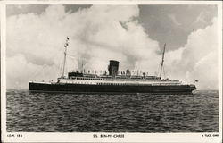 S.S. Ben-My-Chree Postcard