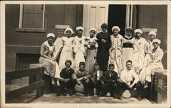 Group of Children Dressed for Play or Performance Postcard