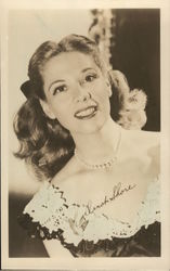 Dinah Shore Actresses Postcard Postcard Postcard