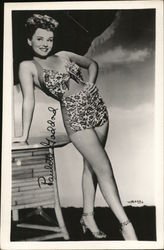 Paulette Goddard Actresses Postcard Postcard Postcard