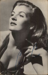 Corinne Calvet Postcard