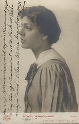 Ethel Barrymore Postcard