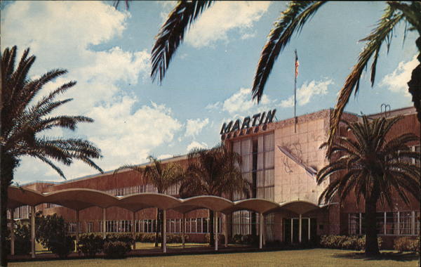 Martin Company Orlando, FL Postcard