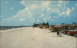 Snow-White Sand Beach Postcard