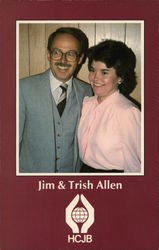 Jim & Trish Allen Religious Postcard Postcard Postcard