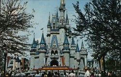 Castle at Disneyland Postcard