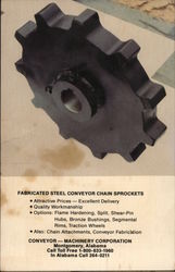 Fabricated Steel Conveyor Chain Sprockets Montgomery, AL Advertising Postcard Postcard Postcard