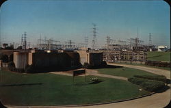 South Gate Electric Substation Postcard