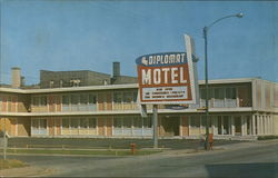 Diplomat Motel Chicago, IL Postcard Postcard Postcard