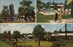 Dixie Dream Motel Dillon, SC Postcard Postcard Postcard