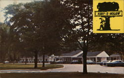 Sleep-E-Hollow Motel Postcard