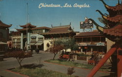 Chinatown Los Angeles, CA Postcard Postcard Postcard