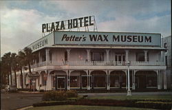 Potter's Wax Museum Postcard