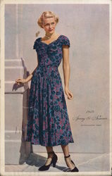 Montgomery Ward Spring Summer 1949 Catalog Advertising Postcard Postcard Postcard