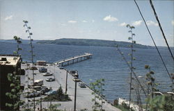 Northwest View of the Des Moines Marina Iowa Postcard Postcard Postcard