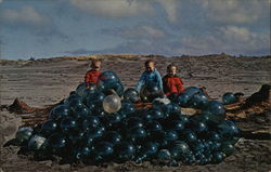 Japanese Glass Balls Washington Postcard Postcard Postcard