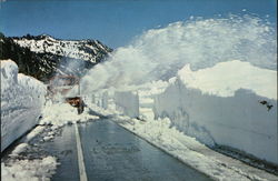 Rotary Snowplow Washington Postcard Postcard Postcard