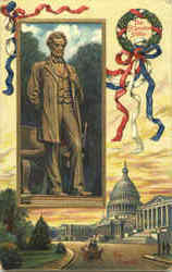 The St. Gaudens Statue Postcard