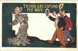 Things Are Coming My Way Postcard