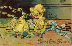 Loving Easter Greetings Postcard