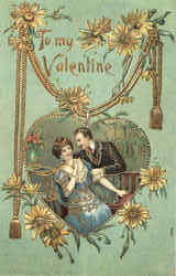 To My Valentine Postcard