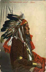 Chief Grabbing Bear Sioux Postcard