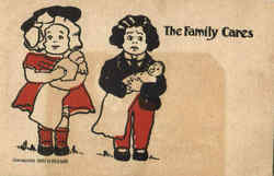 The Family Cares Children Postcard Postcard