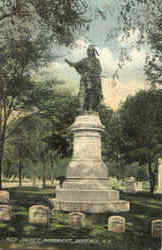 Red Jacket Monument Buffalo, NY Postcard Postcard