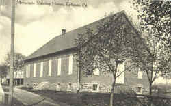 Mennonite Meeting House Ephrata, PA Postcard Postcard