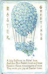 Easter Greetings Postcard