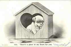 There's A Place In My Heart For You Postcard