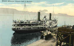 Steamer Chippewa Postcard