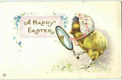 A Happy Easter Postcard