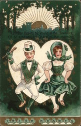 Irish Hearts Postcard