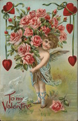 To My Valentine Postcard