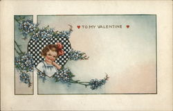 To My Valentine Postcard