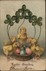 Easter Greeting Postcard