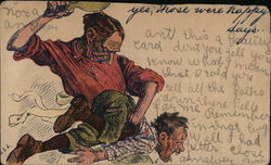 Spanking Postcard