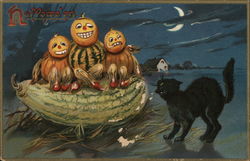 Hallowe'n Series 150 Halloween Postcard Postcard